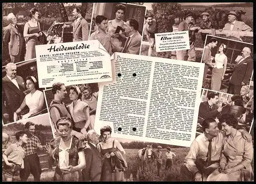 Filmprogramm IFB Nr. 3419, Heidemelodie, Martin Benrath, Kurt Vespermann, Hans Leibelt, Regie: Ulrich Erfurth