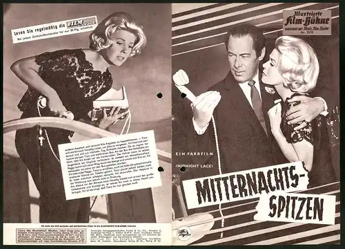 Filmprogramm IFB Nr. 5576, Mitternachtsspitzen, Doris Day, Rex Harrison, John Gavin, Regie: David Miller