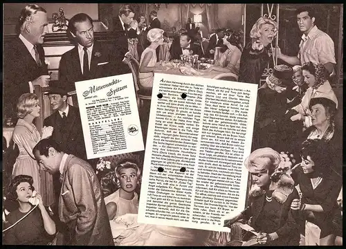 Filmprogramm IFB Nr. 5576, Mitternachtsspitzen, Doris Day, Rex Harrison, John Gavin, Regie: David Miller