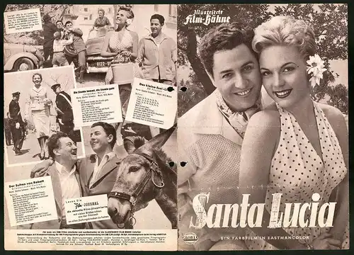 Filmprogramm IFB Nr. 3314, Santa Lucia, Vico Torriani, Eva Kerbler, Peer Schmid, Regie: Werner Jacobs