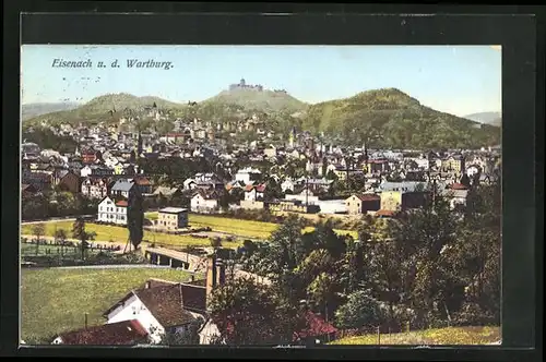 AK Eisenach, Wartburg und Stadt