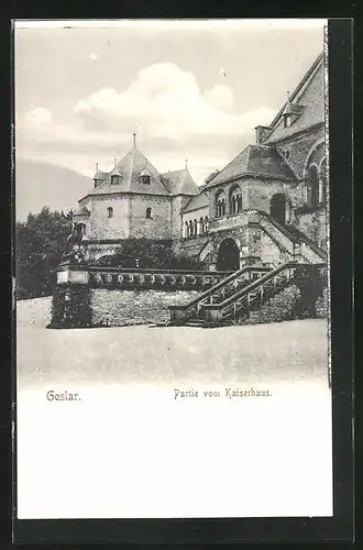 AK Goslar, Partie vom Kaiserhaus