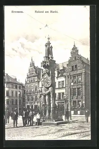 AK Bremen, Roland am Markt