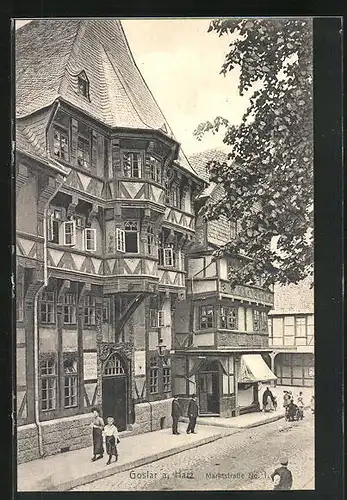 AK Goslar, Marktstrasse Nr. 1