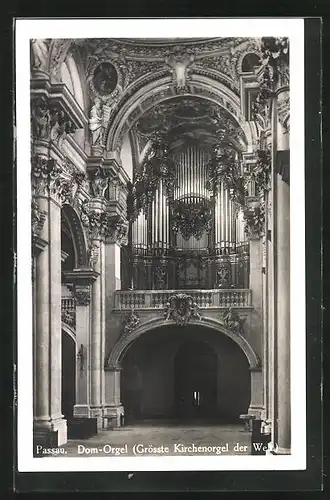 AK Passau, Dom-Orgel, grösste Kirchenorgel der Welt