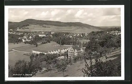 AK Rohrdorf /Nagold, Ortsansicht aus der Vogelschau