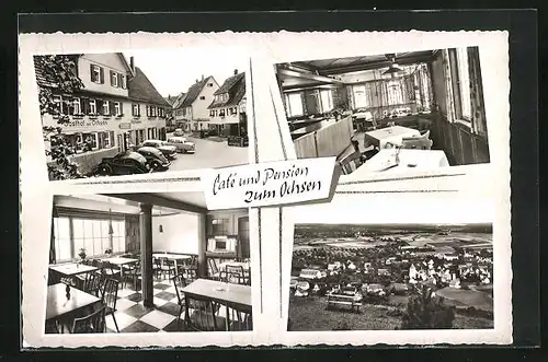 AK Egenhausen, Cafe und Gasthaus zum Ochsen