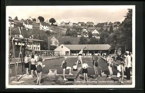 AK Altensteig, Schwimmbad mit Gästen