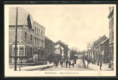 AK Euskirchen, Blick in die Münstereifelerstrasse