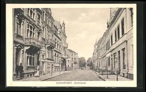 AK Euskirchen, Oststrasse mit Anwohnern