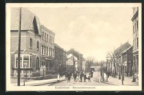 AK Euskirchen, Münstereifelerstrasse mit Kindern