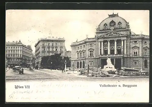 AK Wien, Volkstheater und Burggasse