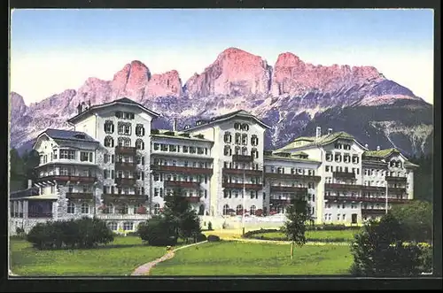AK Karersee, Hotel Carezza al lago verso il Catinaccio, Strada delle Dolomiti