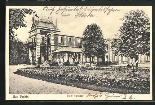 AK Bad Polzin, Städt. Kurhaus