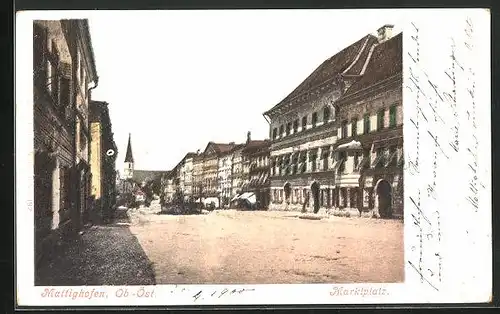 AK Mattighofen, Marktplatz