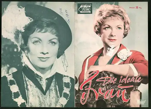 Filmprogramm DNF, Die ideale Frau, Ruth Leuwerik, Martin Benrath, Boy Gobert, Regie: Josef von Baky