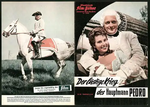 Filmprogramm IFB Nr. 04985, Der lustige Krieg des Hauptmann Pedro, C. Thompson, H. v. Meyerinck, Regie: W. Becker