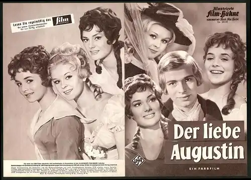 Filmprogramm IFB Nr. 05145, Der liebe Augustin, Matthias Fuchs, Nicole Badal, Regie: Rolf Thiele