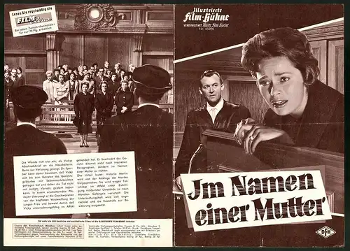 Filmprogramm IFB Nr. 05390, Im Namen einer Mutter, Ulla Jacobsson, Claus Holm, Regie: Erich Engels