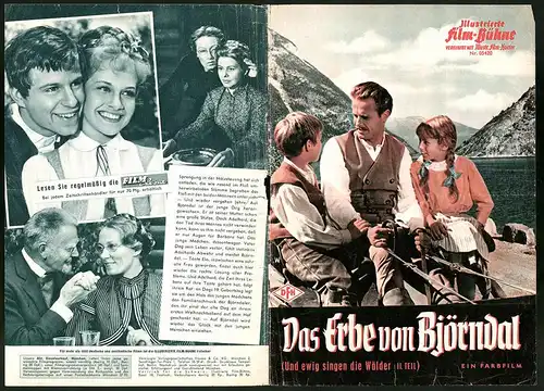 Filmprogramm IFB Nr. 05420, Das Erbe von Bjkörndal, Joachim Hansen, Maj-Britt Nilsson, Regie: Gustav Ucicky