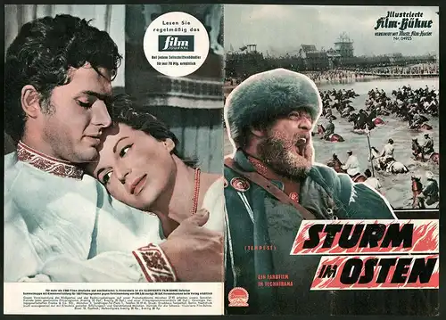Filmprogramm IFB Nr. 04925, Sturm im Osten, Silvana Mangano, Geoffrey Horne, Regie: Alberto Lattuada