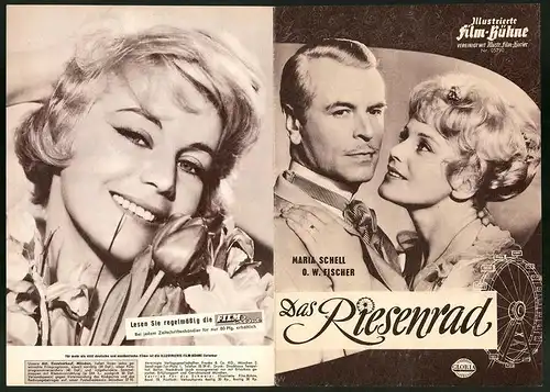 Filmprogramm IFB Nr. 05790, Das Riesenrad, Maria Schell, O. W. Fischer, Regie: Geza Radvanyi