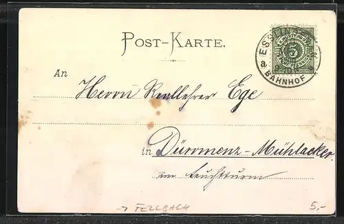 AK Fellbach, Kernenturm mit Kindern