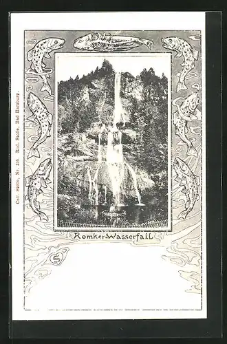 AK Oker, Romker-Wasserfall im Okerthal