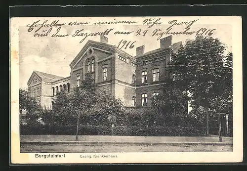 AK Burgsteinfurt, Evangelisches Krankenhaus