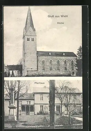 AK Wiehl, Kirche und Pfarrhaus