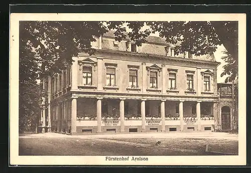 AK Arolsen, Hotel Fürstenhof