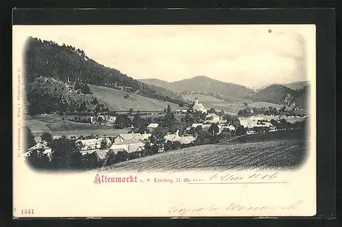 AK Altenmarkt, Teilansicht des Ortes