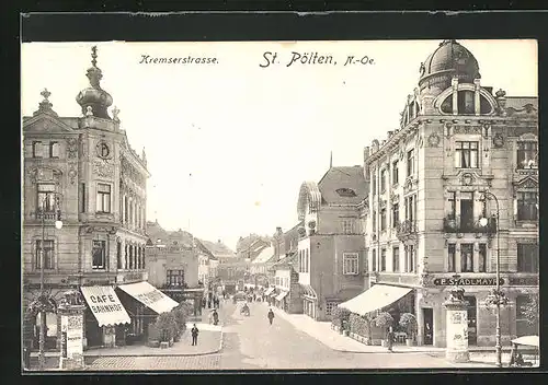 AK St. Pölten, Einblick in Kremserstrasse