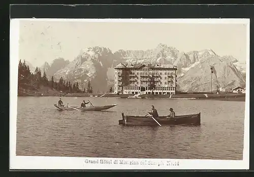 AK Misurina, Grand Hotel di Misurina col Sorapis Nr. 44