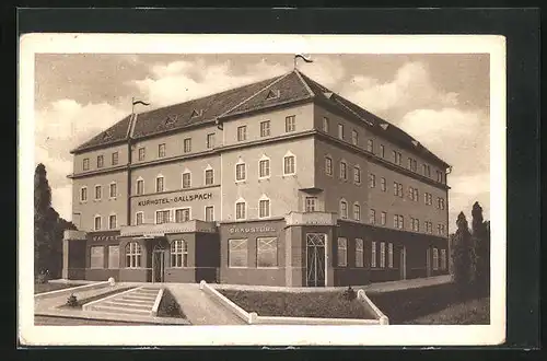 AK Gallspach, Kurhotel Gallspach mit Braustübl