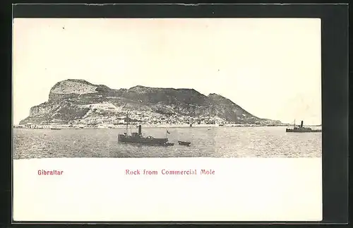 AK Gibraltar, Rock from Commercial Mole
