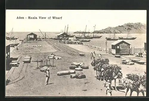 AK Aden, Maala View of Wharf