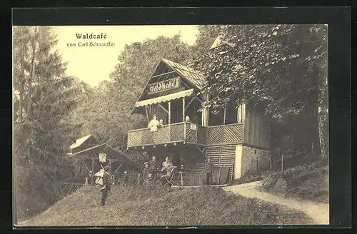 AK Calw, Waldcafe von Carl Schnauffer