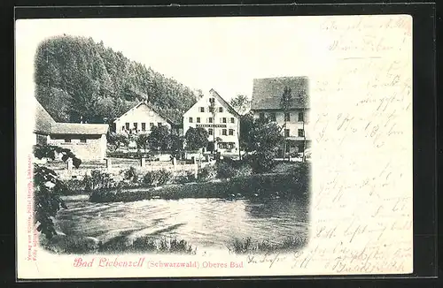 AK Bad Liebenzell /Schwarzwald, Oberes Bad-Hotel