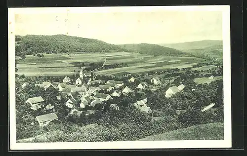 AK Schwaningen i. Schwarzwald, Teilansicht