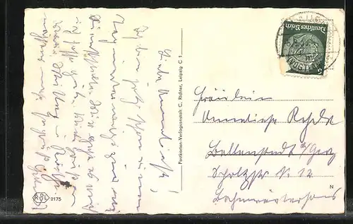 AK Reichenbach /Vogtl., Höhere Textil-Fachschule