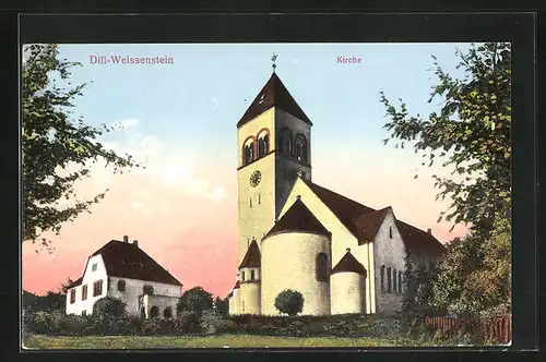 AK Dill-Weissenstein, Totalansicht Kirche