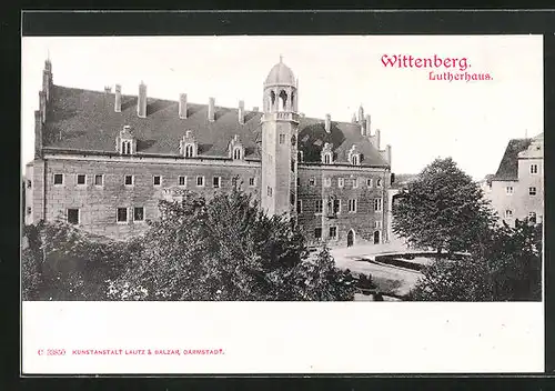 AK Wittenberg, Blick auf das Lutherhaus