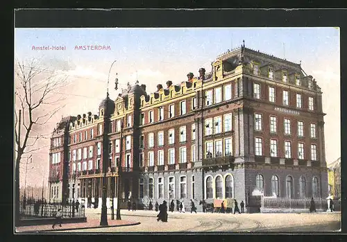 AK Amsterdam, Totalansicht Amstelhotel