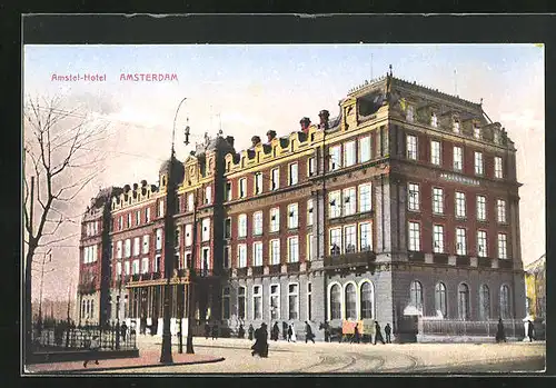 AK Amsterdam, Totalansicht Amstel-Hotel