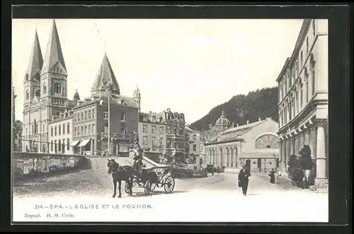 AK Spa, L`église et le Pouhon