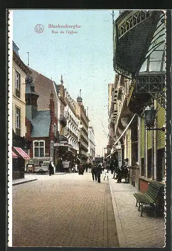 AK Blankenberghe, Rue de l`église