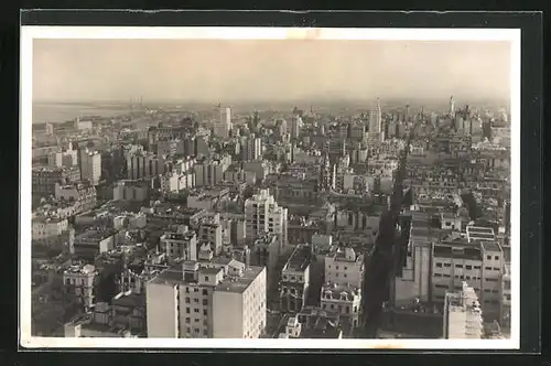 AK Buenos Aires, Totalansicht mit Hochhäusern