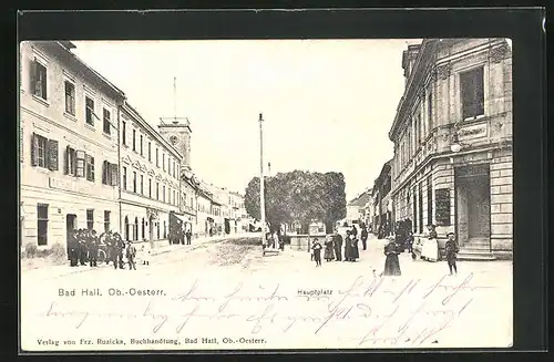 AK Bad Hall /Ob.-Oesterr., Hauptplatz