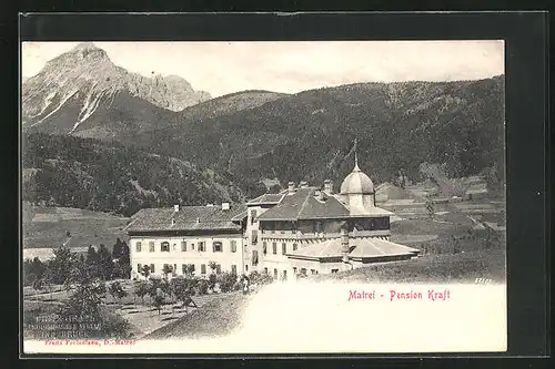 AK Matrei, Pension Kraft